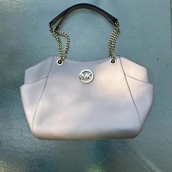 Michael Kors jet set rose color purse - Picture 1 of 7